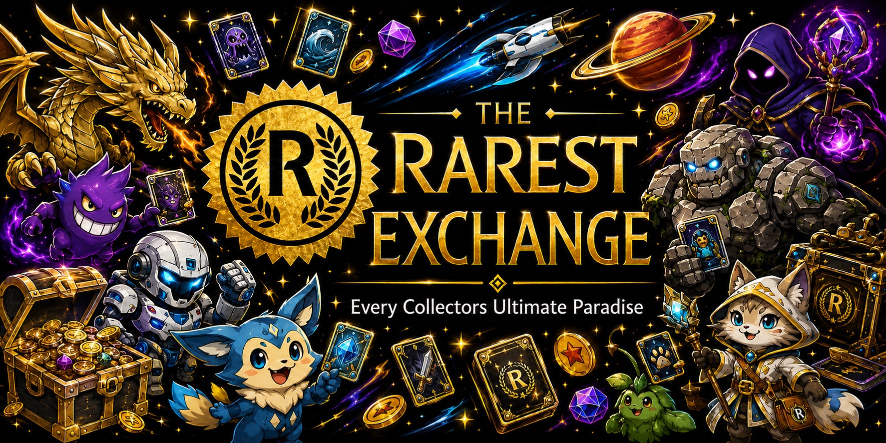 The Rarest Exchange — a treasure hunter's paradise